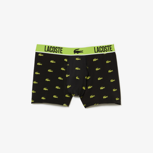 Men's Lacoste Crocodile Print Trunks
