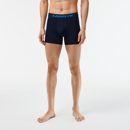 Men's 3-pack Lacoste Microfiber Print Trunks