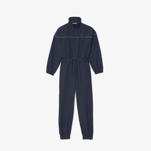 Women's Lacoste Zipped Nylon Jumpsuit