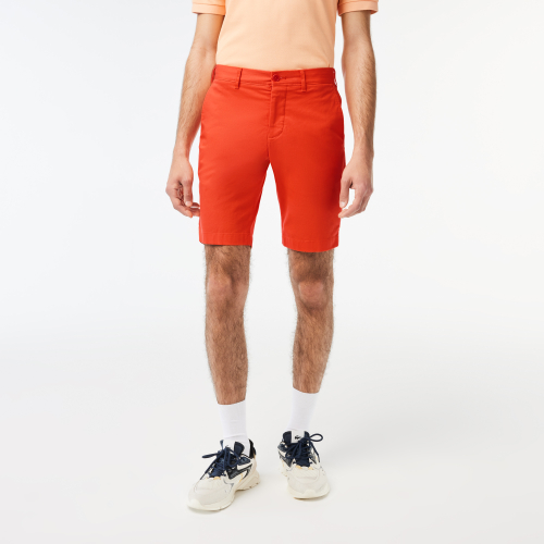 Men’s Lacoste Slim Fit Organic Cotton Bermuda Shorts