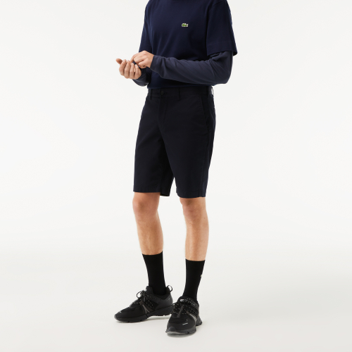 Men’s Lacoste Slim Fit Organic Cotton Bermuda Shorts