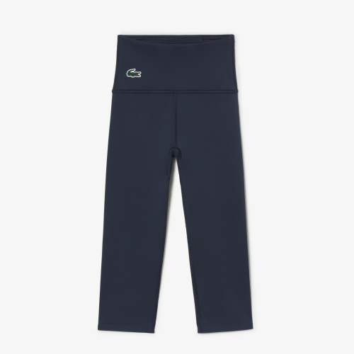Women's Lacoste Sport Recycled Polyester Cropped Leggings